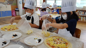 운곡초, 마을연계 교육과정 요리 체험